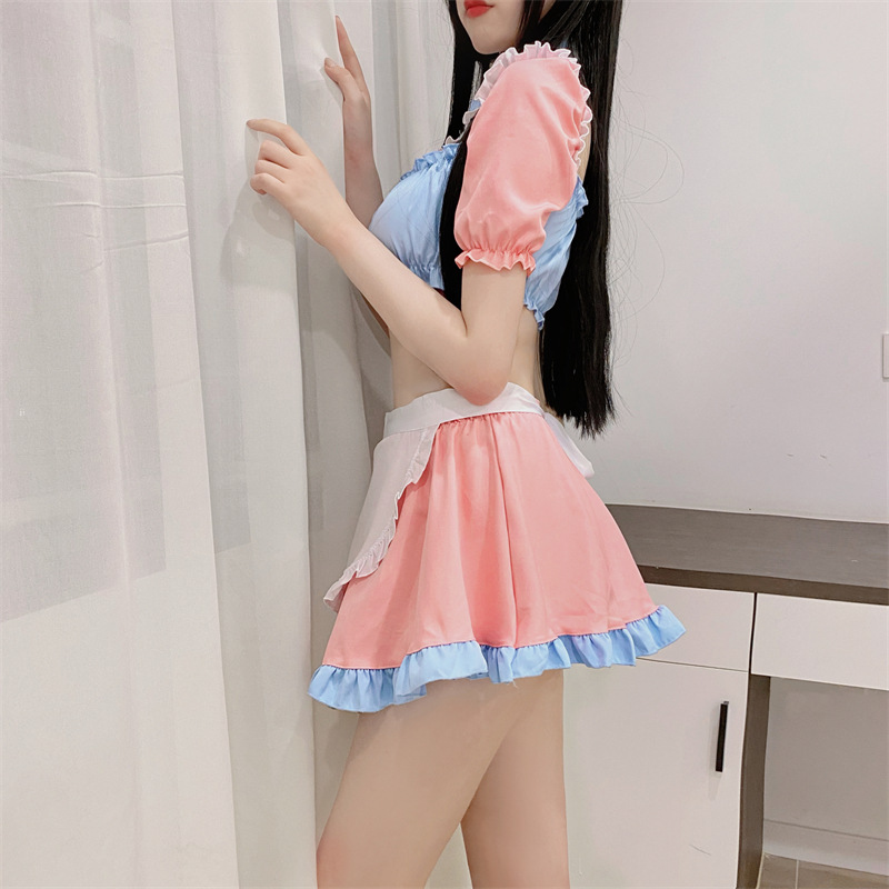 情趣内衣女性感女仆装角色扮演制服诱惑学院风cos服性感女佣套装