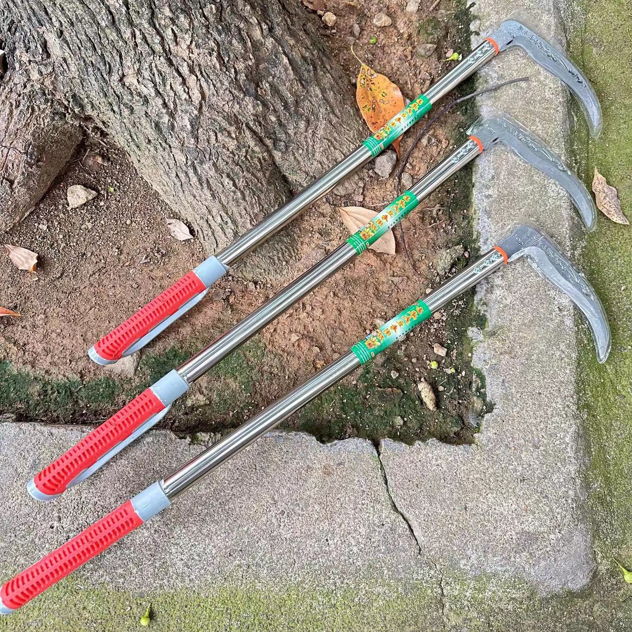 农用镰刀割玉米秸秆专用神器家用老式加厚长柄草刀割高粱水稻除草