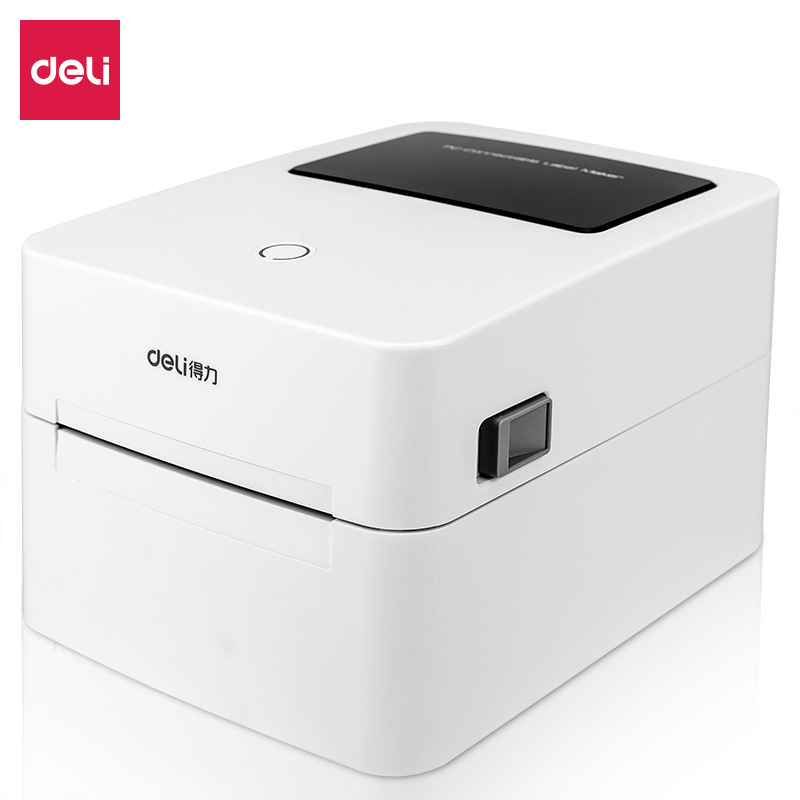 得力dl-740c(new)热敏条码机打印机不干胶标签机750w快递单打印