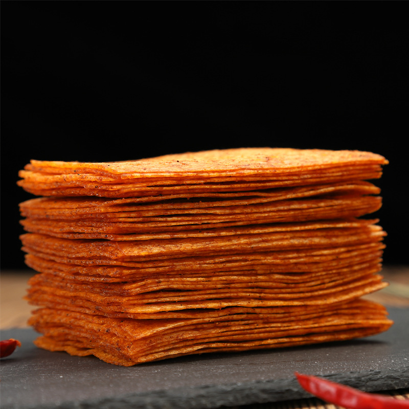 袋鸡汁馍片儿时辣条麻辣大礼包香辣干片辣片硬的干的