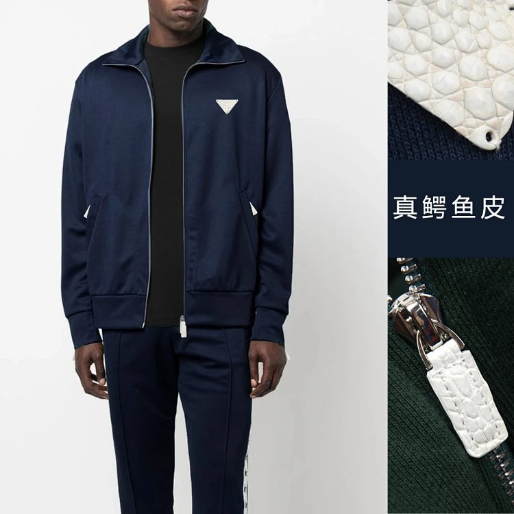 鳄鱼皮章厚款立领卫衣外套开衫 纯棉牛肚毛卫衣-阿里巴巴