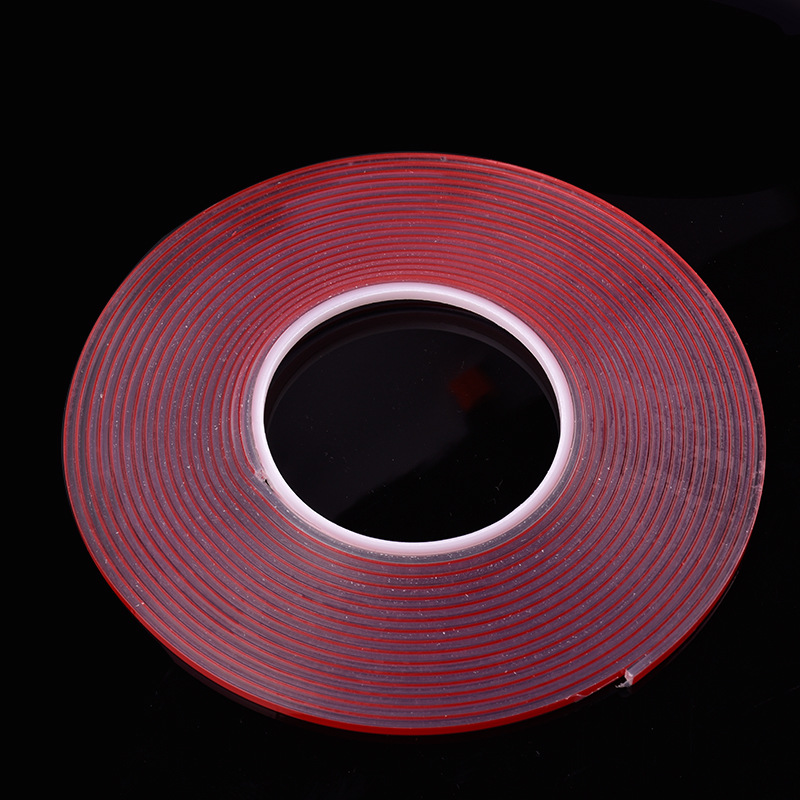 亚克力卡槽胶条 有机玻璃ps卡槽插槽胶带 广告牌填充胶条透明胶带