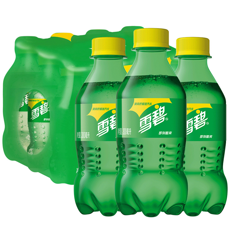 可口可乐雪碧300ml*12瓶整箱零度迷你小瓶装