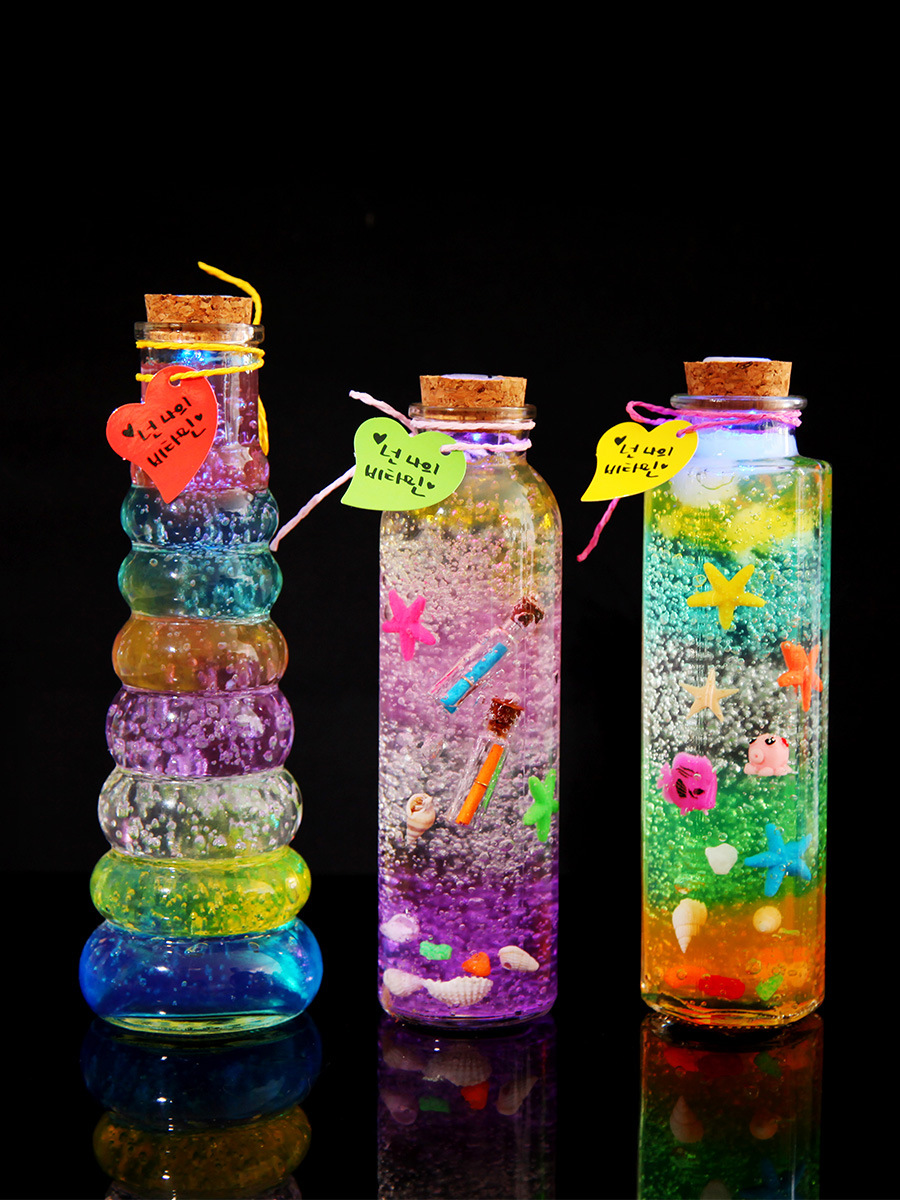 水精灵玩具制作材料手工diy儿童神奇水晶精灵魔幻水宝宝海洋瓶子