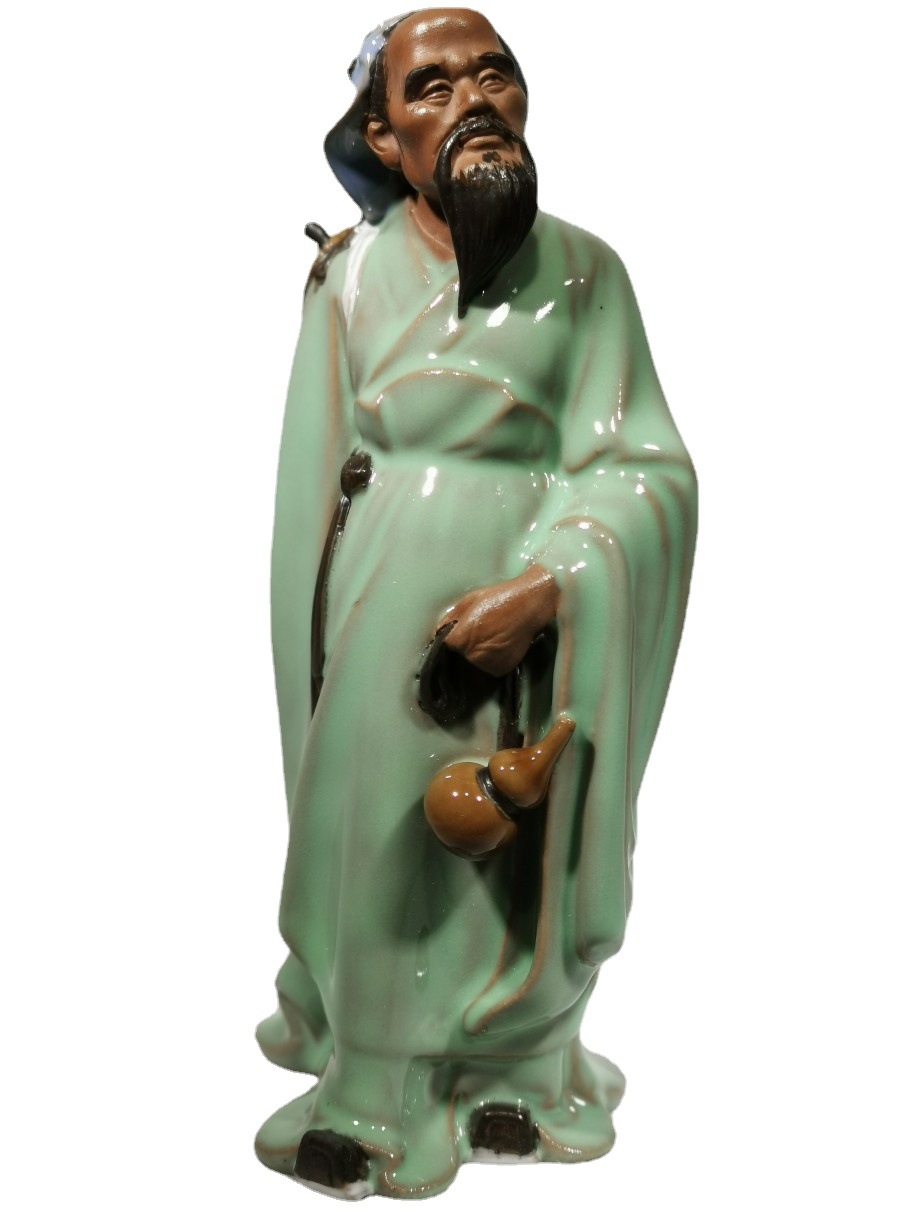 神医华佗石湾陶瓷公仔盆景假山渔缸化病家居摆设送礼佳品厂家直销