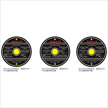 艾瑞达pet材质三款圆形标识直径60mm预计5个工作日发货-阿里巴巴