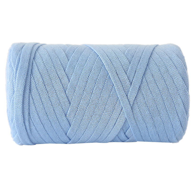 厂家现货纯色编带线 手工编制地垫线diy勾包扁带线毛线批发可定