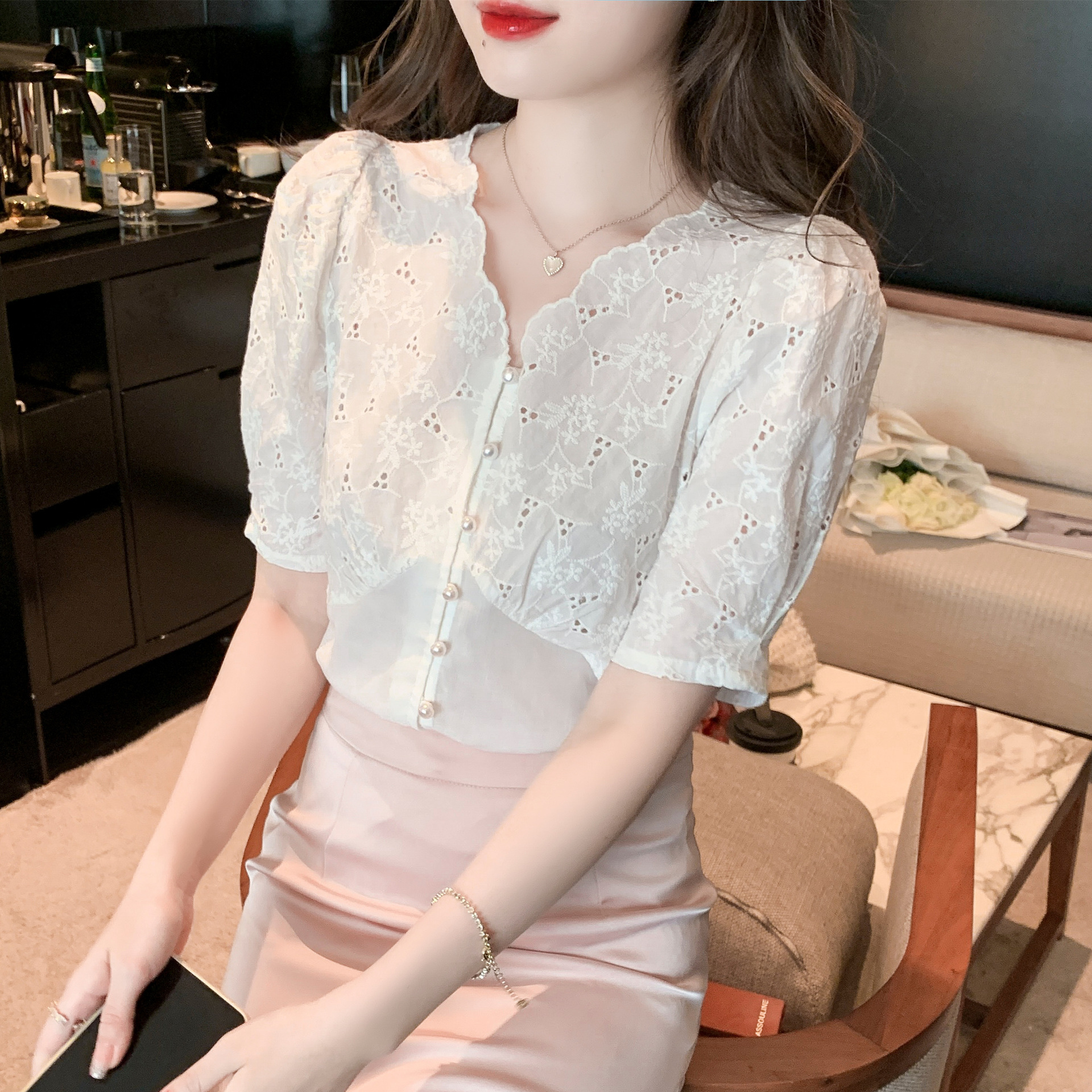 春夏新款小衫女装图片