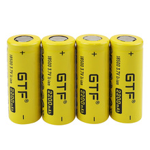 GTF 18500 2200 实容量 3.7V 锂离子电池用于手电玩具电子产品