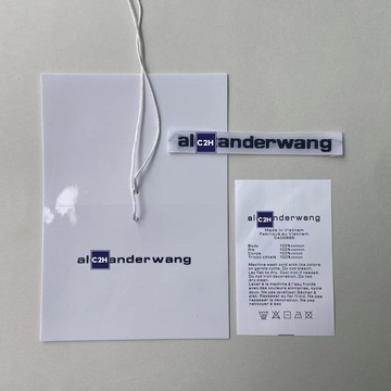 alex大王领标 吊牌水洗标 衣标布标衣服织标挂牌装饰标洗涤标洗唛