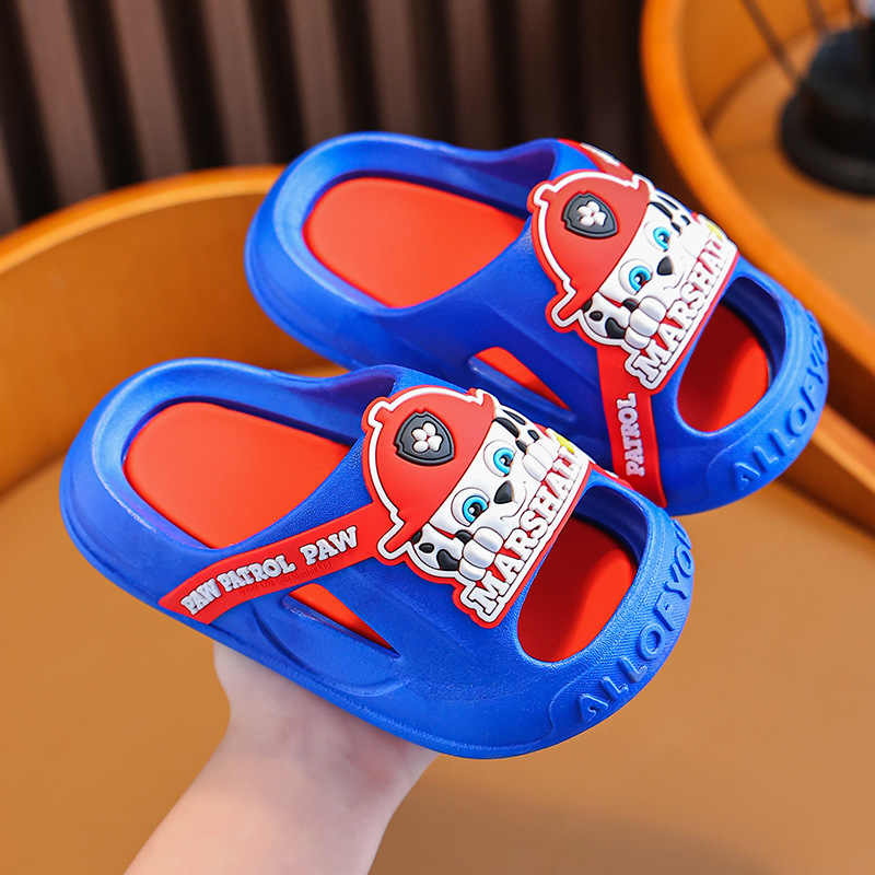 PAW Patrol Children's Slippers Summer Boy Little Child Bath Bathroom Non-Slip Medium and Big Children Baby Girl Sandals