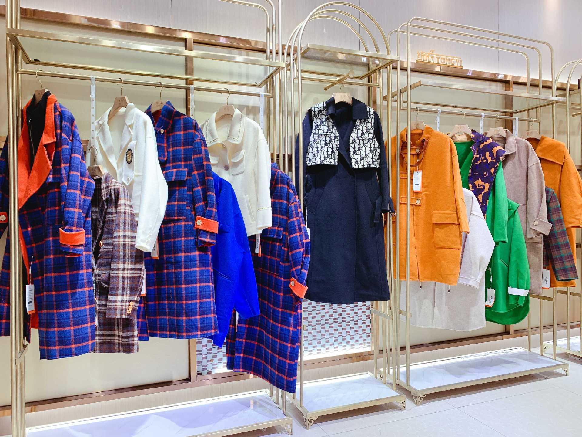 秋芭莎大衣双面羊绒外套品牌女装专柜撤柜品牌折扣尾货尾单货源