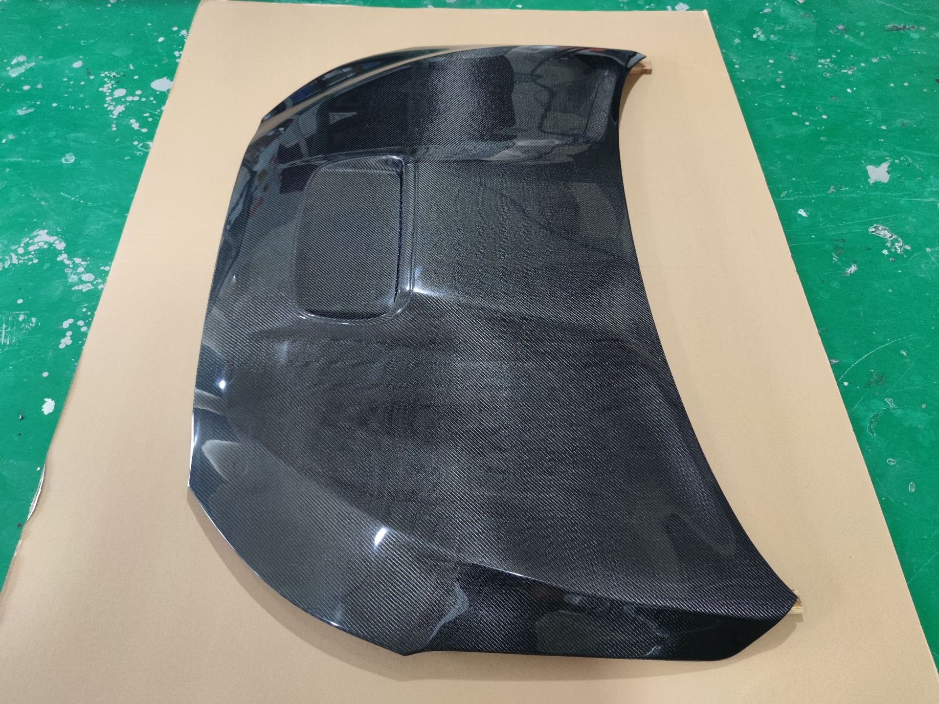 专业制作汽车改装配件 适用于 现代飞思 新款改装碳纤维机盖 头盖