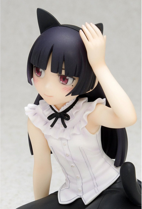 我的妹妹不可能这么可爱 wave黑猫 五更琉璃夏服 坐姿盒装手办