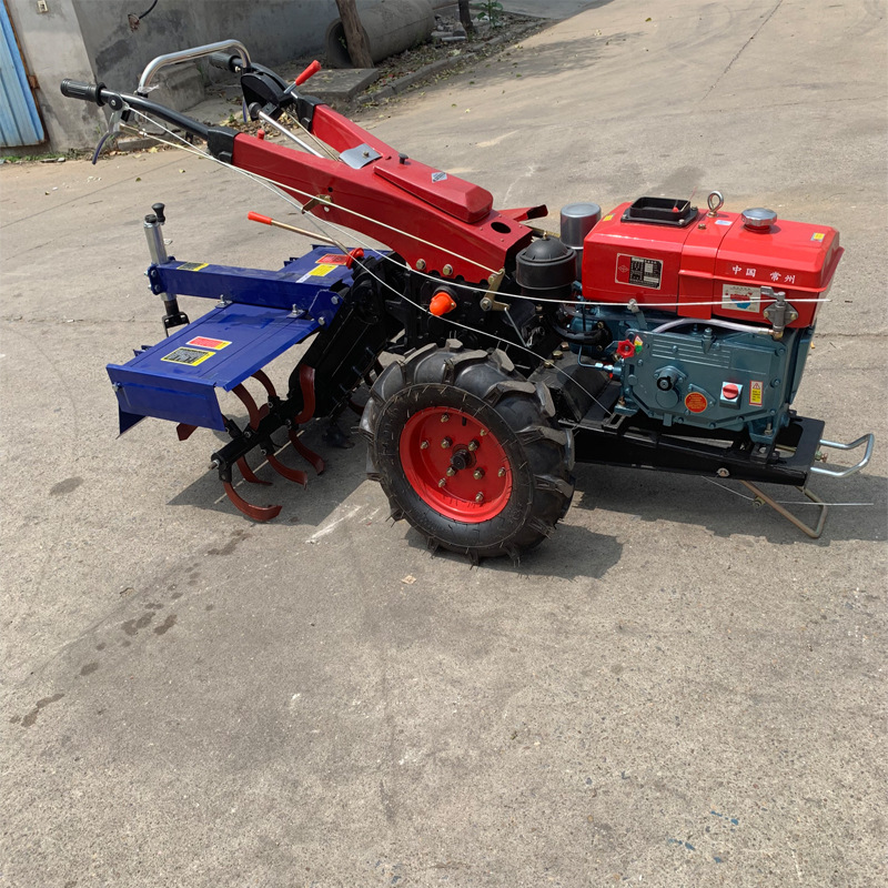 农耕18马力柴油手扶拖拉机 果园旋耕犁地手扶车现货 外贸出口型