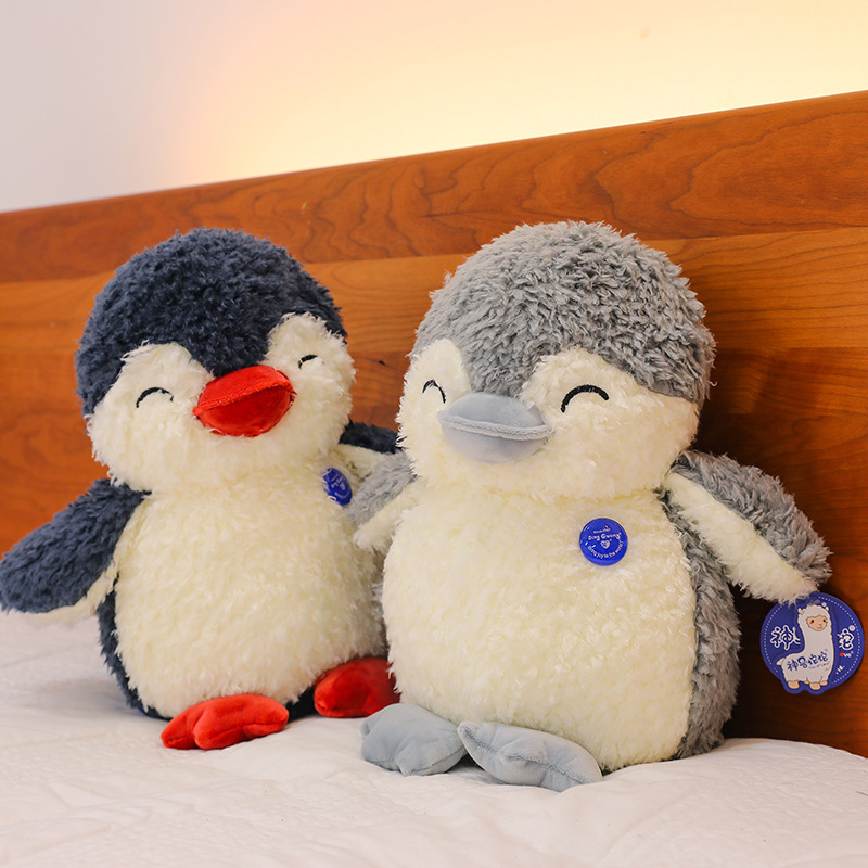 新款呆萌企鹅毛绒玩具公仔可爱企鹅儿童玩偶海洋馆动物园活动礼品