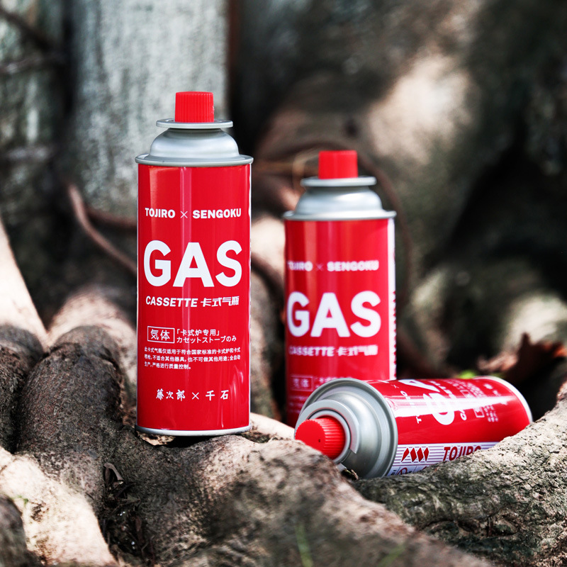 户外便携卡式炉气罐批发卡磁炉野营天然气野炊岩谷燃气丁烷气