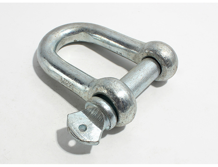 卸扣国标镀锌u型吊环d型卸扣起重卡环马蹄扣吊装工具连接扣