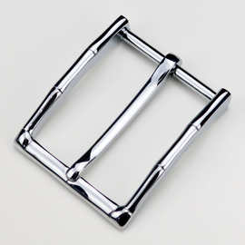 针扣男士皮带扣头中高档休闲针式腰带扣头竹节锌合金皮带扣头40mm