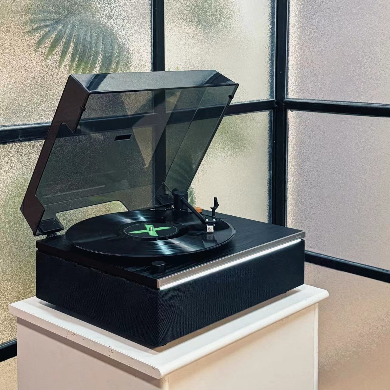 黑胶唱片机蓝牙音响留声机复古电节日客厅家居情人送礼-阿里巴巴