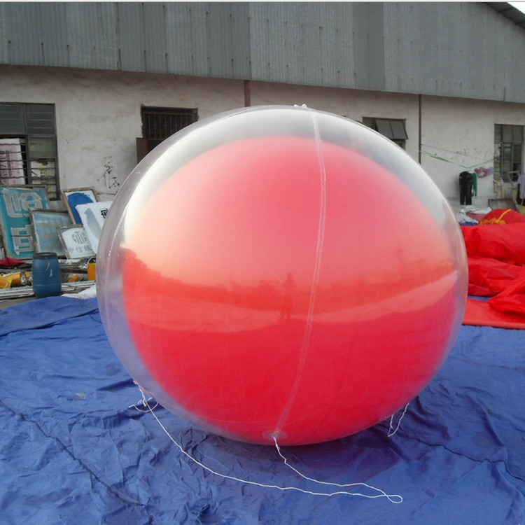 单层落地球 升空飘球 广告球地飘球 pvc双层气球印字logo充气气模