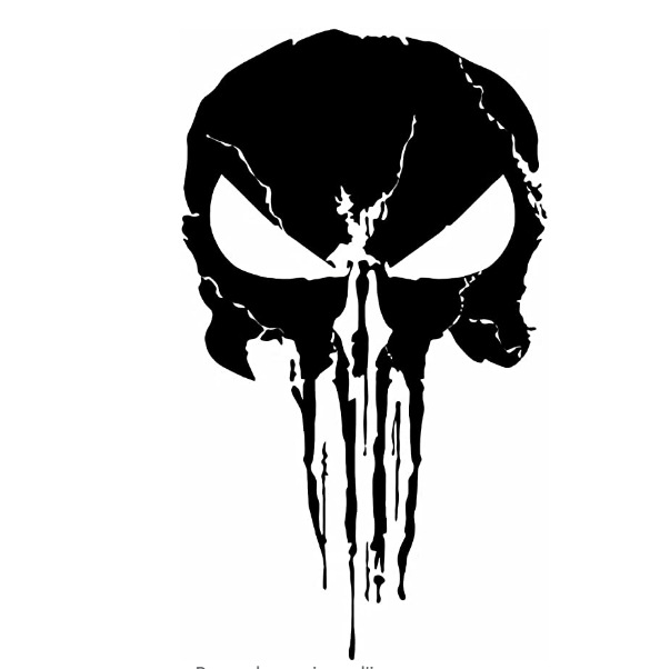 skull骷髅头精雕车贴花精雕镂空wall decor跨境亚马逊ebaydw13626