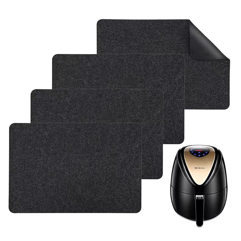 Amazon Hot Sale Air Fryer Felt Pad Heat Insulation Non-Slip Silicone Protective Pad Coffee Machine Mobile Pad Can Be Ordered