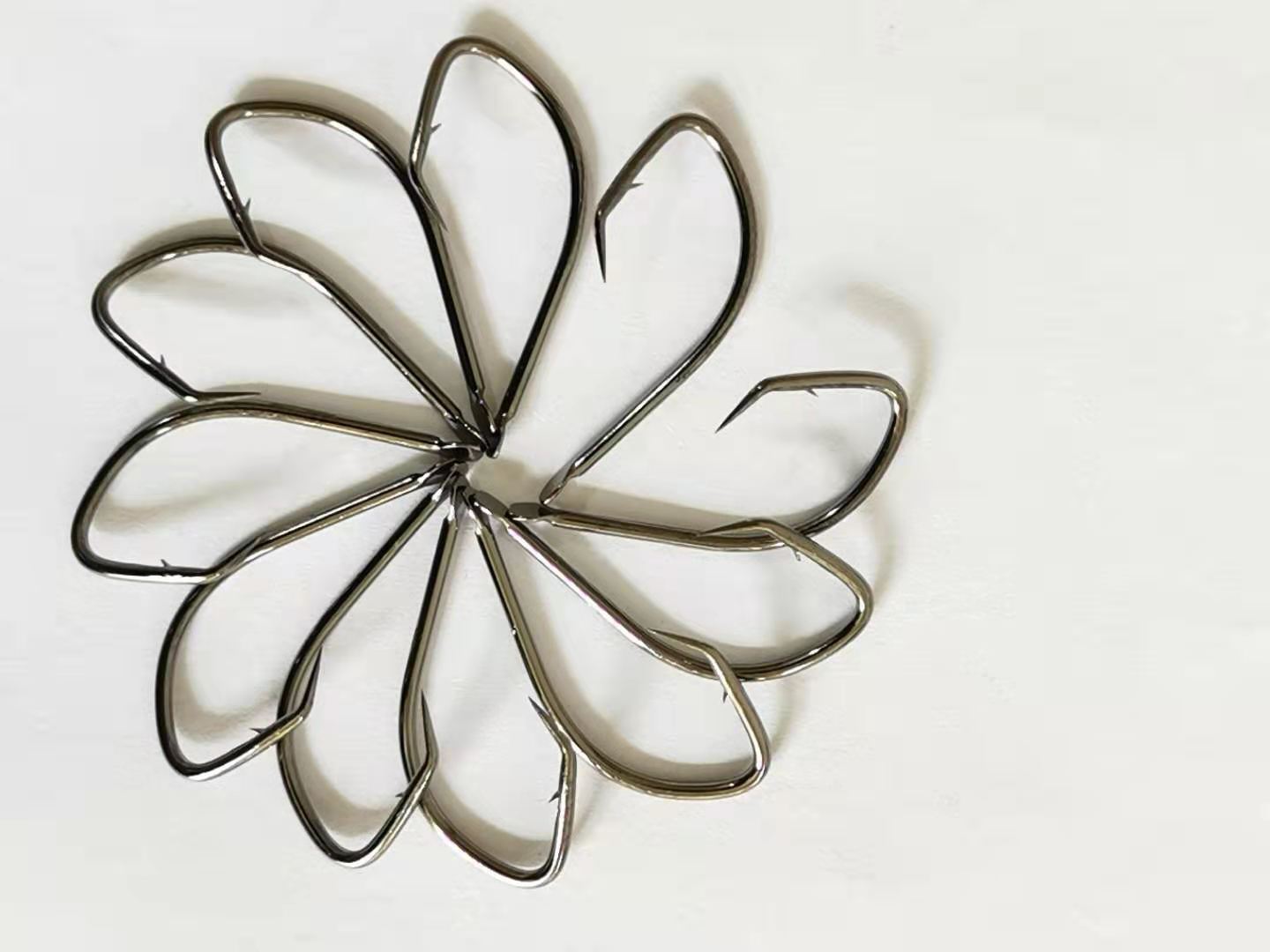 甲鱼钩散装批发有倒刺回头王八钩 憋钩 歪嘴钩黄刺黑鱼鲶鱼歪头钩