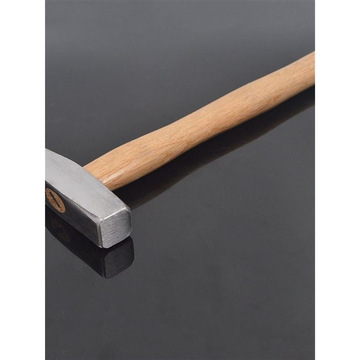 江拓木柄钳工锤子扁头鸭嘴锤小铁锤钣金锤电工手锤迷你锤子铁榔头