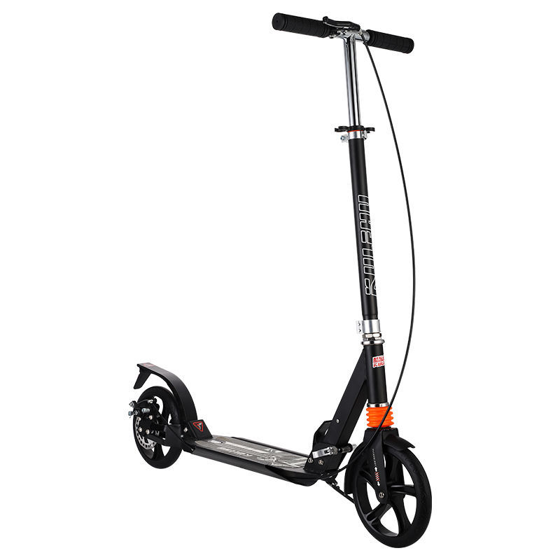 成人滑板车可折叠二轮城市上班代步车6-12岁儿童青少年脚踩滑板车