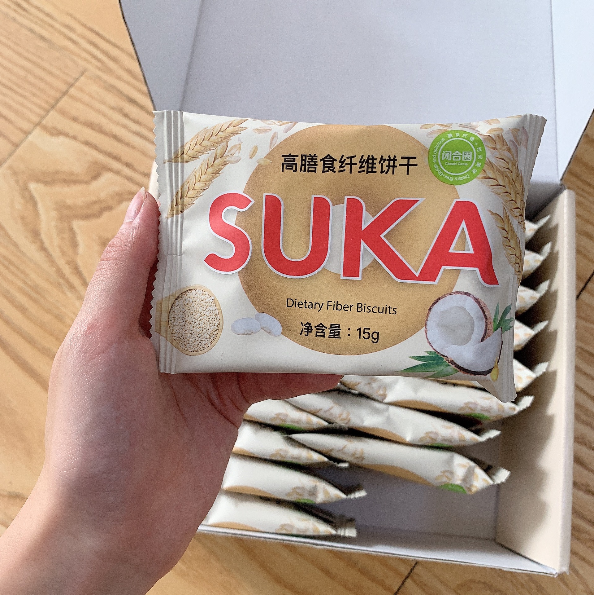 官方suka酥咔饼干酥卡营养代餐特膳低饱苏脂咔腹小纤菇酵素-阿里巴巴