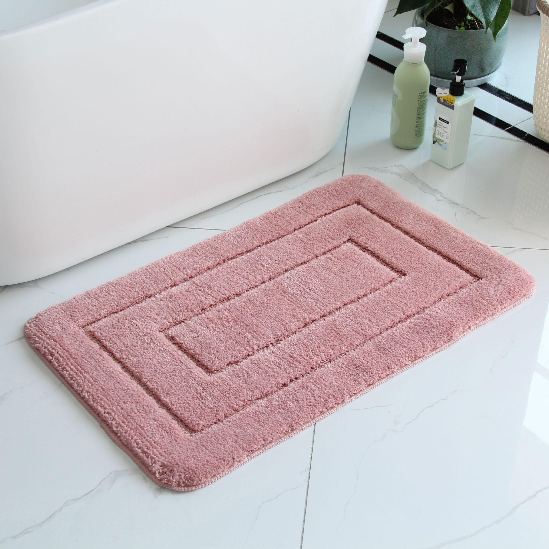 Exclusive for Cross-Border 2022 New Floor Mat Bathroom Non-Slip Mat Entrance Floor Mat Bathroom Carpet Factory Direct Sales