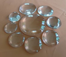 双凸非球面玻璃球面透镜熔融石英透镜光学仪器直径20MM珠面 透镜