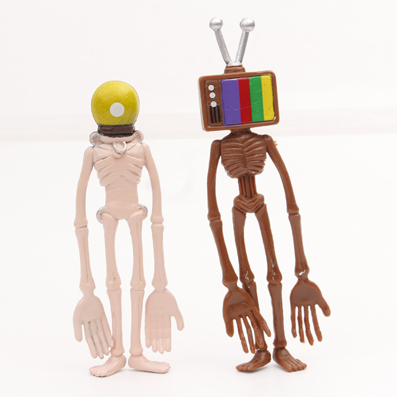 8款警笛 汽笛人 都市传说怪物 摆件公仔 袋装 模型玩具