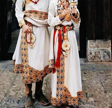 情侣款藏袍男女藏式穿搭藏族服装藏装集合图形民族风长袍外套旅拍