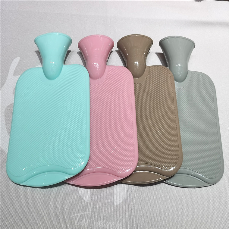 New Yongzi High-Density Pvc Explosion-Proof Solid Color Hand Warmer Warm Body Hot Water Injection Bag Manufacturer Cross-Border Supply