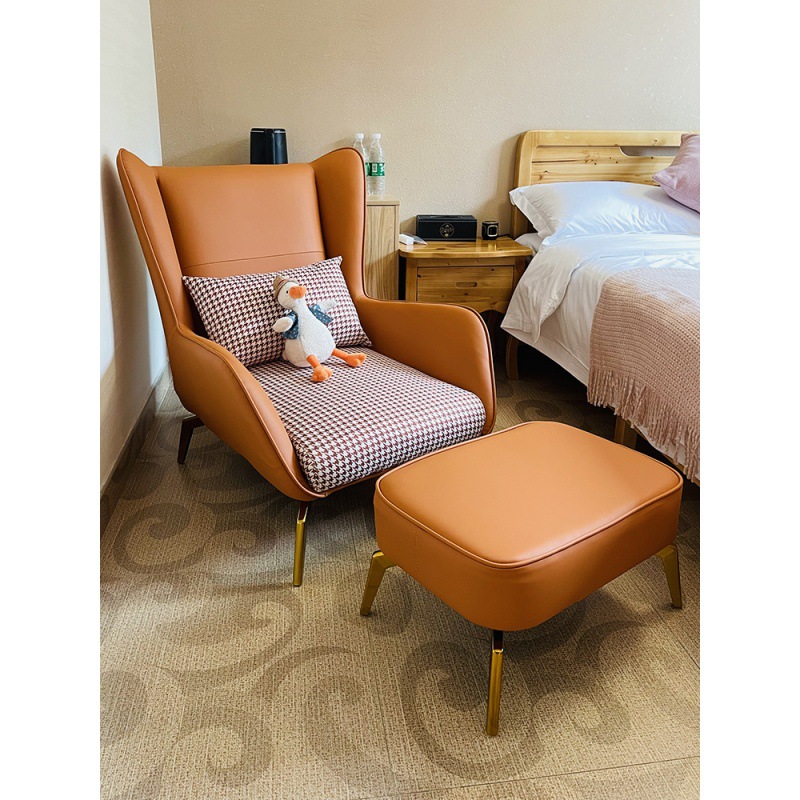 懒人沙发单人沙发阳台休闲椅轻奢小户型现代北欧卧室客厅酒店现代