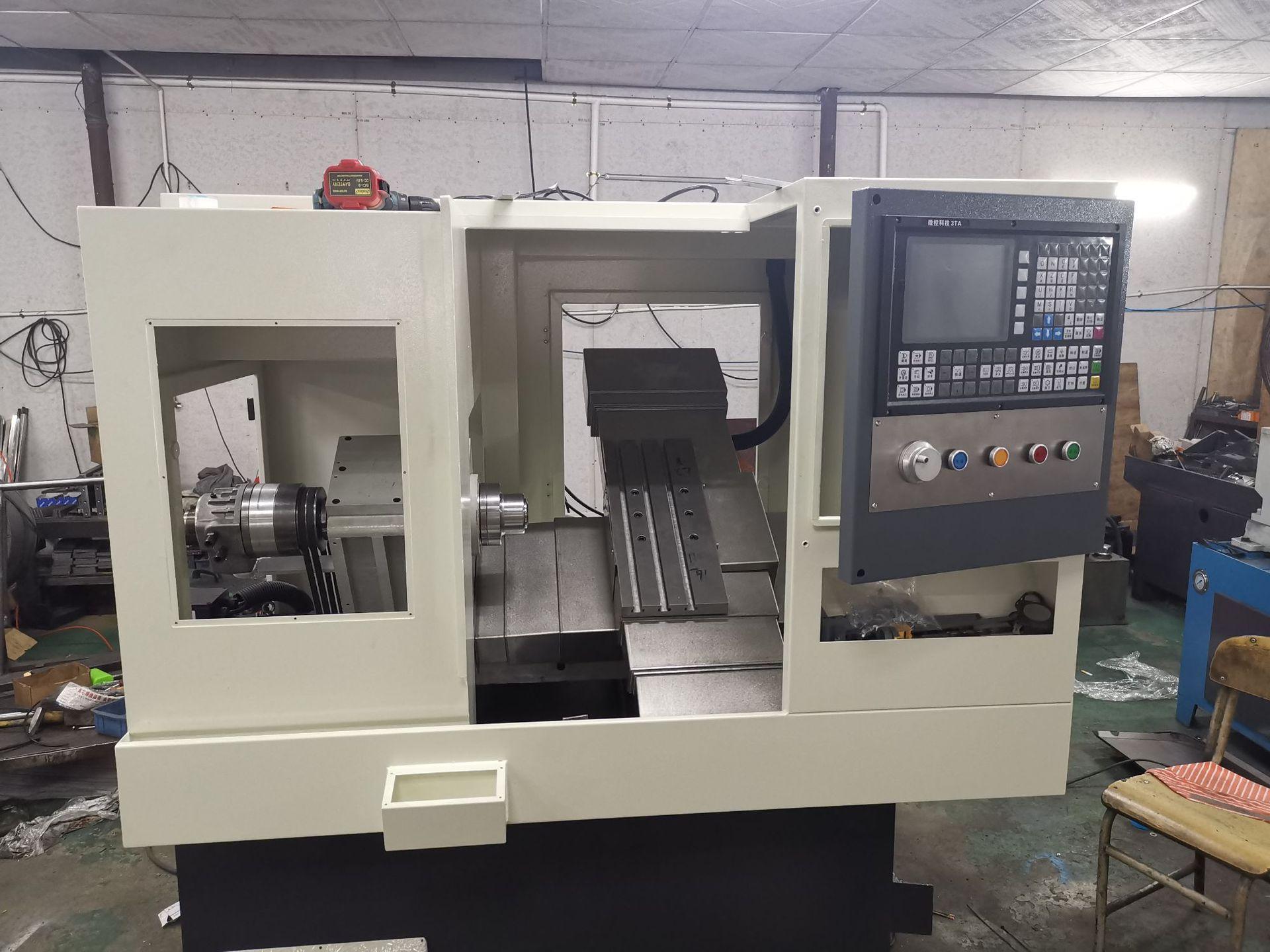 小数控排刀机车床两轴数控系统ck6140斜轨全自动仪表cnc数控机床