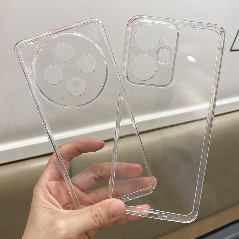 华为p70手机壳mate60pro保护套荣耀90凹槽滴胶diy透明nova12适用9