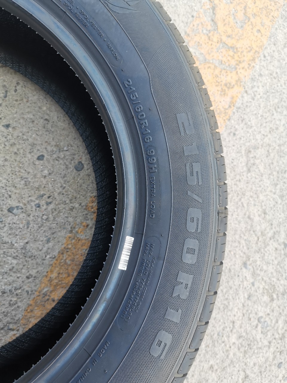 海倍德轮胎215/60r16 99h 配雅阁帝豪ec8凯美瑞天籁帕萨特2156016