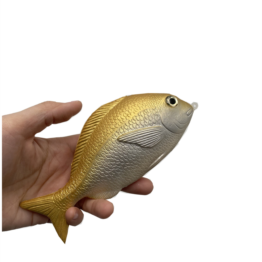 pu厂家定制仿真鱼金鱼鲫鱼锦鲤鱼饭店家居模型猫猫玩具