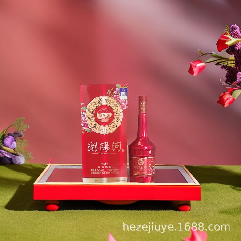 整箱批发湖南浏阳河酱香型白酒浏阳河42度53度白酒全系列礼盒白酒