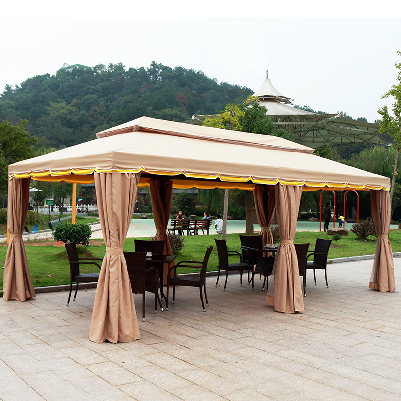 户外广告帐篷四脚雨棚农家乐露天凉亭帐蓬伞展销活动遮阳棚印字