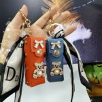 厂家口红包钥匙扣挂件装饰品 迷你口红收纳钥匙包 汽车钥匙链挂饰