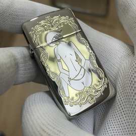 zippo纤巧窄版牛仔女郎