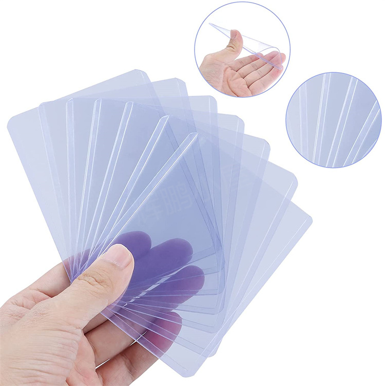 卡片卡套卡夹帕尼尼球星卡ptcg保护套pvc卡壳卡牌夹追星塑料卡袋