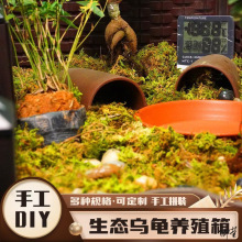 黄缘龟垫材腐殖土 安缘龟微生态环境专用土壤 微景观造景天然垫料