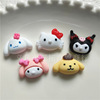 Cartoon Tutou Puppy resin parts Cream gel Mobile phone shell parts Headdress Hairpin glass Patch
