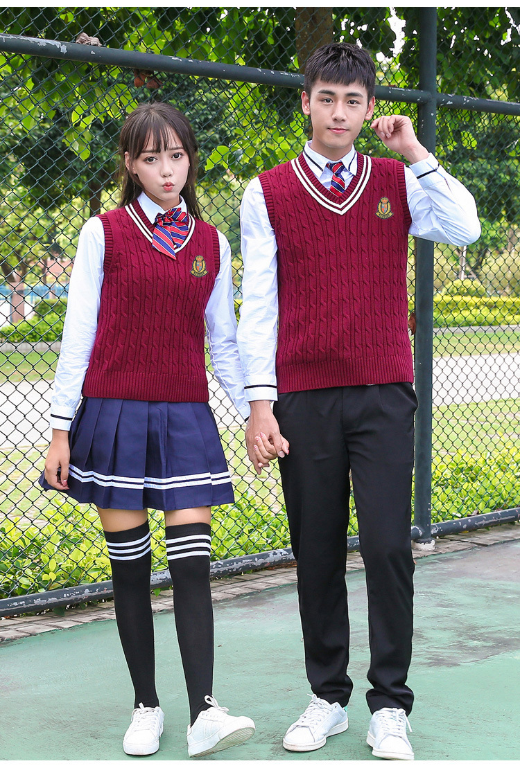 校服套装学院风中学生韩国英伦校园服装高中初中制服学生装新款