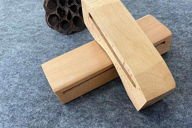 枣木戏曲高低音梆子木鱼打击乐器方梆子高低音木鱼中音低音邦子